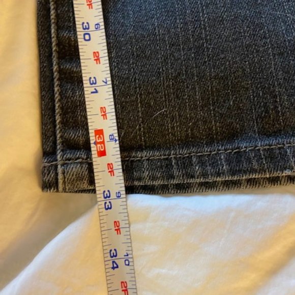 CHICO'S Platinum Straight Leg Jeans - Size 14 T / Chico's 2.5 Tall  Washed Black - Picture 5 of 6